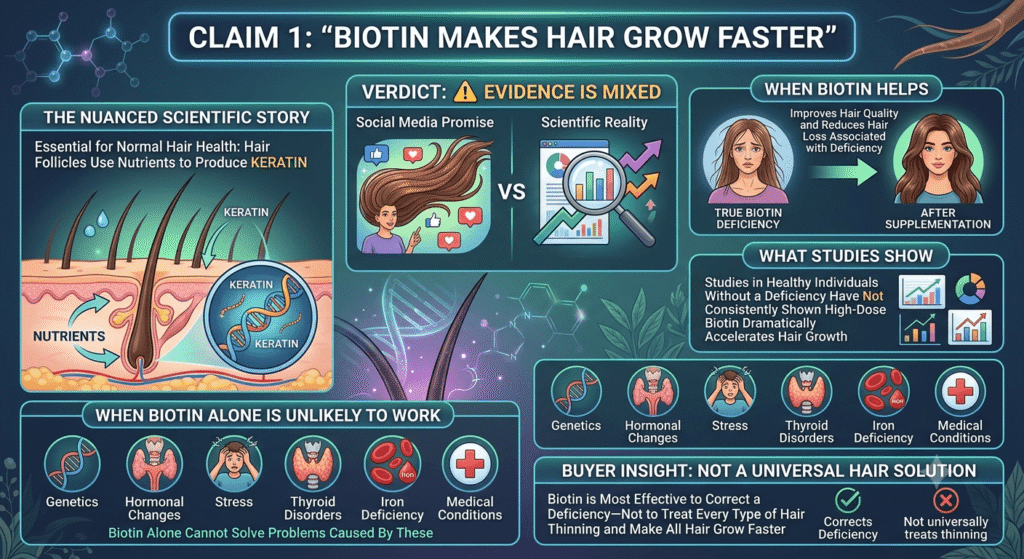Biotin for Hair Growth